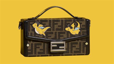 fendi x pokemon collaboration